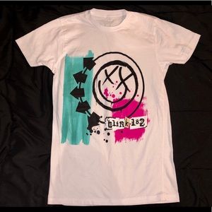 COPY - White Blink-182 Band Tee from Hot Topic